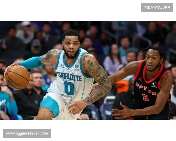 黄蜂第三节末以87-80领先猛龙，布里奇斯隔扣引爆主场气氛